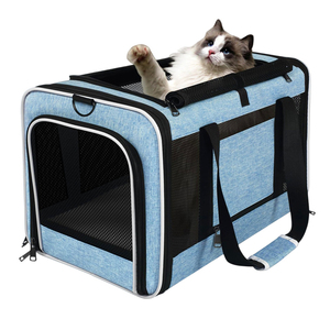 Transportín para Gatos con Cierre a Prueba de Escape, Bolsa de Transporte para Mascotas Resistente para Viajes al Aire Libre - Product Image 5