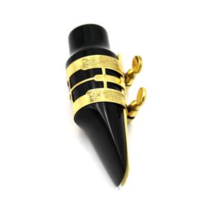 Ligature de saxophone en métal pour saxophone alto Mi bémol - Clip de ligature pour saxophone de musique orientale - Product Image 6