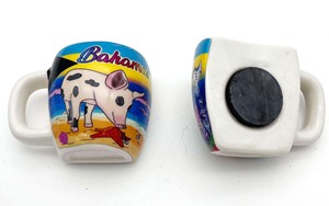 Regalo turistico con Logo personalizzato in fabbrica 3D magneti da caffè in ceramica magneti da frigo magneti da frigo <span class=keywords><strong>repubblica</strong></span> dominicana Bahamas Souvenir regali - Product Image 4