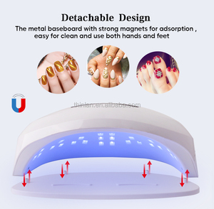 Últimos productos eléctricos innovadores 63 W leduv lámpara de <span class=keywords><strong>uñas</strong></span> con temporizador <span class=keywords><strong>luz</strong></span> <span class=keywords><strong>ultravioleta</strong></span> sol curado doble fuente de <span class=keywords><strong>luz</strong></span> - Product Image 5
