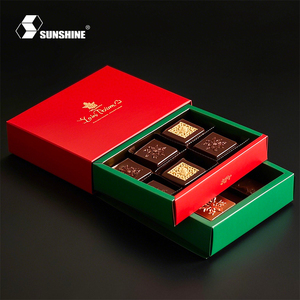 Papier d'emballage de boîte de chocolat de célébration personnalisée Boîtes cadeaux de qualité supérieure Boîtes en papier <span class=keywords><strong>Bonbon</strong></span> Sweet Valentines Day - Product Image 3