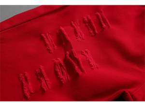 ชุดเสื้อผ้าเด็กผู้ชาย,เสื้อเชิ้ตสีขาว + กางเกงขาสั้นสีแดงชุดเสื้อผ้า2ชิ้นเสื้อผ้าเด็กพร้อมเข็มขัดสำหรับฤดูร้อน - Product Image 4