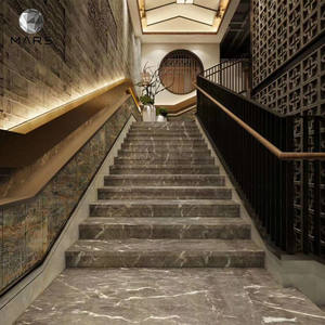 Дешевые горячие продажи большие плиты Кипр серые напольные плитки турецкий серый мрамор для проекта - Product Image 2