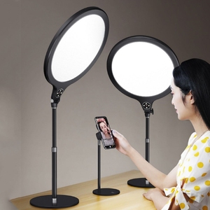 Éclairage Ring Light LED de 10 pouces avec trépied, lumière pour bureau, pour Selfie, <span class=keywords><strong>Tiktok</strong></span>, support pour téléphone portable, offre spéciale - Product Image 3