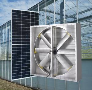 SIPL Power Saving 555W Solarenergie Schweines tall Abluft ventilator Direkt antrieb BLDC Motor Geflügel lüftung Lüfter für Gewächshaus - Product Image 1