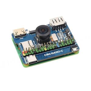 Carte d'extension Raspberry PI CM4 Mini, type NANO-CA/B/C uniquement, extension de taille CM4, caméra intégrée IMX219 8 mégapixels, interface CSI - Product Image 1