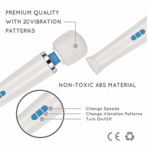 Fabbrica originale per giocattoli adulti del sesso del vibratore delle donne, massaggiatore magico della bacchetta del vibratore del corpo adulto elettrico - Product Image 3