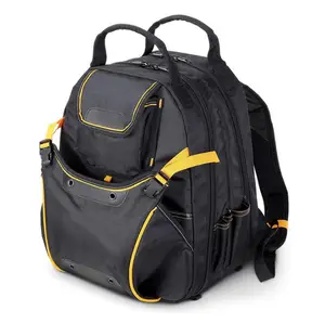 Canvas black backpack tool bag