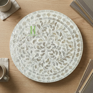 MÁS VENDIDO Manteles Individuales de Nácar de Alta Calidad para Decoración de Restaurantes, Manteles Individuales para Mesa de Comedor de Vietnam - Product Image 1