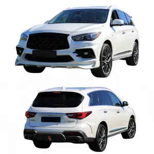 For Infiniti QX60 body kit front and rear bumpers, grille, rear spoiler upgrade and facelift LART style