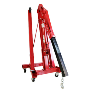Grúa elevadora hidráulica plegable de 2 toneladas para taller, grúa de motor hidráulica, palanca para elevación y carga, grúa hidráulica plegable para camión - Product Image 2