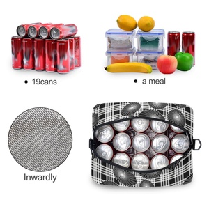 Sacs de rangement alimentaire réutilisables en coquille d'Opihi d'Hawaï, boîte à lunch écologique, sacs à lunch isothermes portables personnalisés avec film en aluminium - Product Image 4