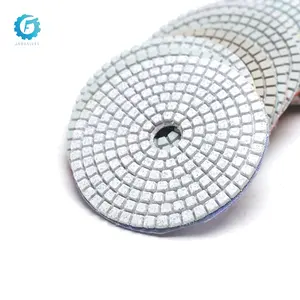 YINTIAN High Quality 50# 100mm Resin diamond polishing pad for wet grinding polishing use factory direct sale