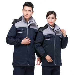 Uniforme de Trabajo para Electricista de Gasolinera con Forro Interior Desmontable de Algodón Grueso, Ropa de Seguridad - Product Image 2