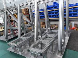 Giá cả cạnh tranh cấp công nghiệp 6000 Series nhôm hồ sơ t khe cắm thiết bị Cấu trúc khung - Product Image 3