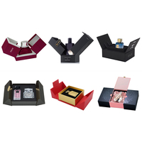 Boîte de parfum vide de luxe personnalisée avec design gratuit, 50 ml, avec gaufrage, carton rigide recyclable, emballage cadeau cosmétique
