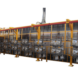 Ligne de revêtement par électrophorèse haute efficacité pour pièces détachées automobiles avec <span class=keywords><strong>four</strong></span> de cuisson et contrôle PLC pour substrats métalliques - Product Image 4