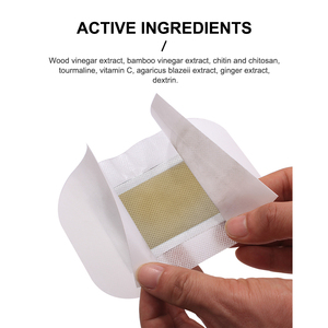 OEM ODM Patchs efficaces en plâtre avec extraits de plantes Gingembre FOOT PADS - Product Image 3