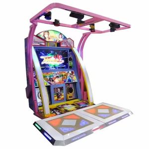 Grande machine de <span class=keywords><strong>danse</strong></span> électronique à pièces commerciale célèbre équipement d'arcade de <span class=keywords><strong>danse</strong></span> de pied de main avec technologie de détection de mouvement - Product Image 1