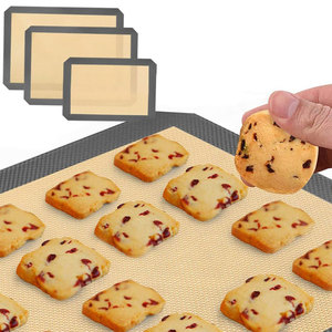 Customized Non-Stick Food Grade Silicone Baking Mat High Temperature Resistant with Logo Color <b>Box</b> for Cooking or Baking - Product Image 1