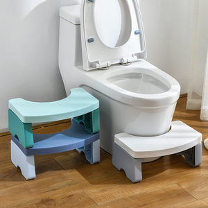 Modern Minimalist Toilet Footrest Detachable Anti Slip <b>Bathroom</b> <b>Stool</b> For Children And Adults - Product Image 4