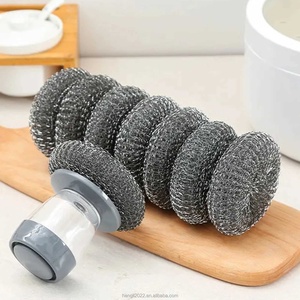<span class=keywords><strong>VIP</strong></span> - Juego de Cepillos para Limpiar Utensilios de Cocina, Eliminador de Óxido, Cepillo Raspador, Cepillo de Jabón Metálico - Product Image 3