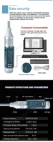 Electronic Digital Display 2.207 Joule Concrete Rebound Test Hammer for Concrete Compressive Strength Analysis