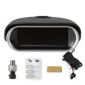Jauge de pression d'huile 12v 24v LCD numérique pour voitures, camions, véhicules agricoles - Product Image 2