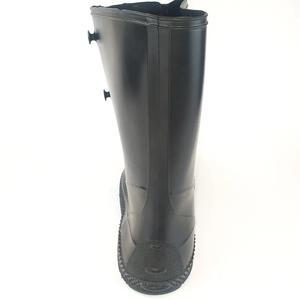 <span class=keywords><strong>Surchaussures</strong></span> noires imperméables, résistantes à l'huile, aux acides et aux alcalis, <span class=keywords><strong>antidérapantes</strong></span>, robustes, en PVC, couvre-chaussures - Product Image 4