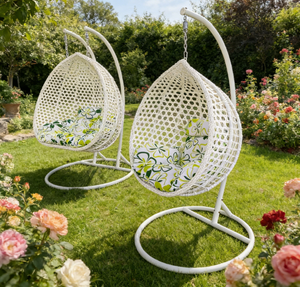 <span class=keywords><strong>Fauteuil</strong></span> <span class=keywords><strong>suspendu</strong></span> double en rotin pour extérieur, siège balançoire, mobilier de jardin et de patio pour balcon - Vente en gros - Product Image 3