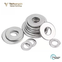 Assortiment de rondelles en acier inoxydable, 100 pièces, M3 M4 M5 M8, types plats, à ressort et de verrouillage, boîte organisée