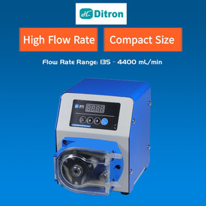 Ditrontech thu nhỏ dòng chảy cao Bơm nhu động với tốc độ hiển thị & nút điều khiển cho công nghiệp chuyển chất lỏng - Product Image 5