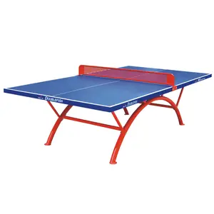 Đôi Cá SW-318A Bàn Bóng Bàn Ngoài Trời Gấp Gấp Pingpong Bàn Bóng Bàn