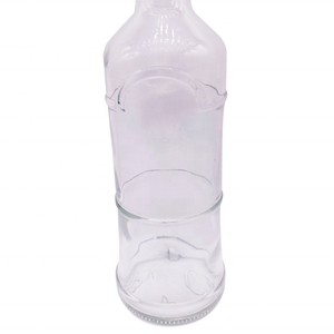 Bouteille en verre givré standard russe 700 ml/1000 ml avec fermeture en aluminium - Product Image 3