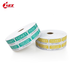 Boletos para Rifa Impresos en Offset, Papel y Cartón, Color Personalizado, Se Acepta Logotipo Personalizado, Artículos Personalizados - Product Image 2
