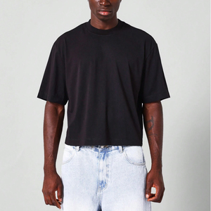 <span class=keywords><strong>T</strong></span>ùy Chỉnh Heavyweight Thời Trang Đường Phố Drop Shoulder Quá Khổ Boxy Mens Cắ<span class=keywords><strong>t</strong></span> Trống Phù Hợp Với Crop <span class=keywords><strong>T</strong></span> Áo Sơ Mi - Product Image 5