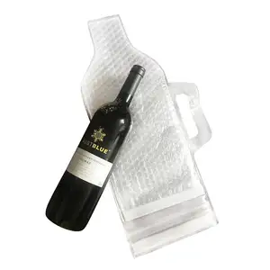 New Fashion Wine Sleeve Weinflaschen verpackung Built Wine Carrier Tote Protector Bag