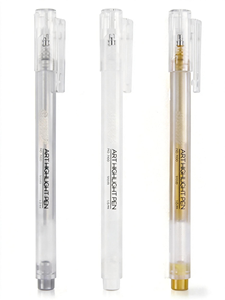 Marqueur d'<span class=keywords><strong>art</strong></span> à pointe fine ZKJ or argent blanc pour la peinture Fabriqué dans le Zhejiang - Product Image 1