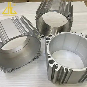 Disipadores de calor industriales, perfil de aluminio de corte CNC, extrusión de disipadores de calor, OEM