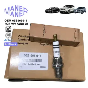 MANER Auto Engine Systems 06E905611 101905631A 101905621C Audi vw用のよくできたスパークプラグを製造