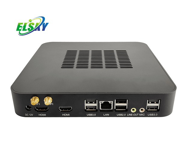 ELSKY HD4008-QM8900/H Mini Pc Gaming I9 8th/9th/10th Gen Intel Core I3/i5/i7/i9 Dual 4K HDMI Wide Temp for Gamer