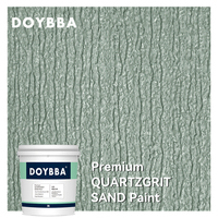 Peinture murale multi-occasions à base d'eau, effet sable cristallin, pour murs en béton, créative et écologique