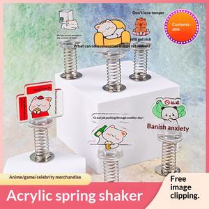 Figura <span class=keywords><strong>de</strong></span> dibujos animados con movimiento <span class=keywords><strong>de</strong></span> cabeza, personalizada <span class=keywords><strong>de</strong></span> acrílico, periférico <span class=keywords><strong>de</strong></span> <span class=keywords><strong>anime</strong></span>, adorno para coche y escritorio, tarjeta <span class=keywords><strong>de</strong></span> exhibición DIY, modelo fijo YYL-01 - Product Image 5