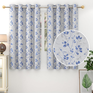 100% pur coton classique Jacquard rideau usine de haute qualité pour salon porte/fenêtre/rideaux de douche au prix de gros - Product Image 5