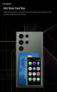 Teléfono Móvil <span class=keywords><strong>SOYES</strong></span> S23 Pro Mini 3G, Android 8.1, Doble SIM, Pantalla HD de 3.0'', Batería de 1000mAh, WIFI, 3G, Superventas - Product Image 3