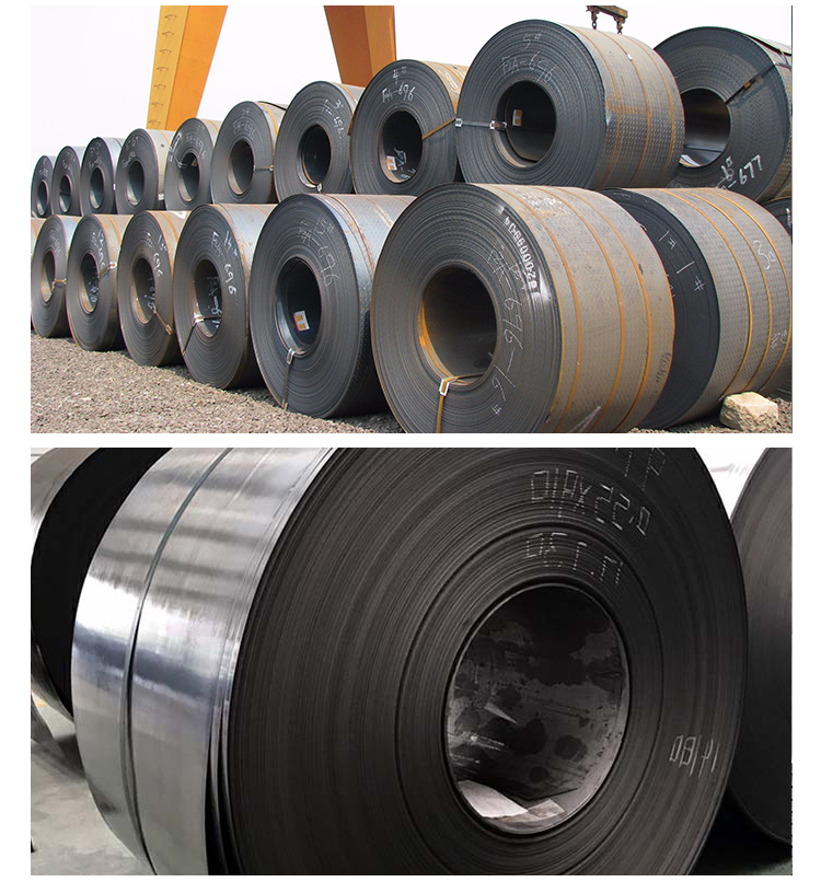 DC01 DC02 DC03 Mild Steel Coil 1000-12000mm Hot Rolled Steel Coil