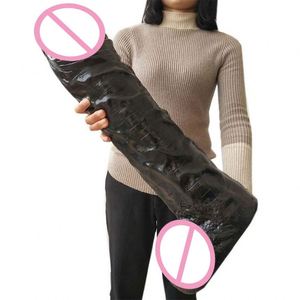 FAAK-84 55cm*13cm Dildo Enorme de Piel Gruesa y Realista, Tapón Anal, Masturbador, Palo de Masaje, Productos Sexuales para Adultos - Product Image 1