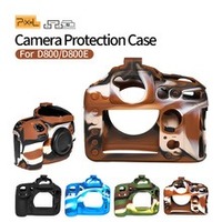 En stock, étui de protection en silicone souple pour appareil photo reflex numérique Nikon D800, sacs pour appareil photo et vidéo