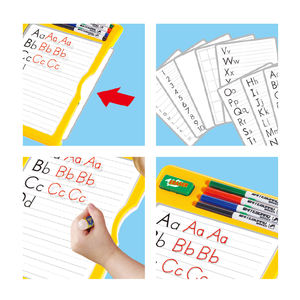 儿童书写垫可更换画板与工具可擦写重复拼写字母使用儿童绘画玩具 - Product Image 5