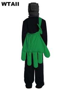 Extra-large canvas <b>gloves</b> - Small-batch designed - Large-capacity - Ugly but cute - Funny - Single-shoulder crossbody bag - Fing - Product Image 2